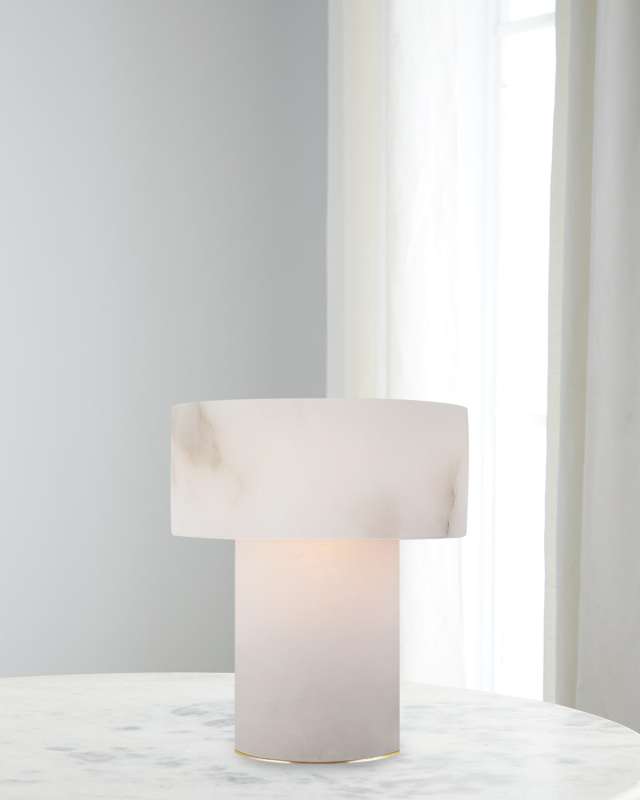 Una Alabaster Accent Lamp by Kelly Wearstler